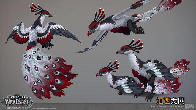 《魔兽世界》10.0艺术赏析:来自Natacha Nielsen的水獭和鸭子