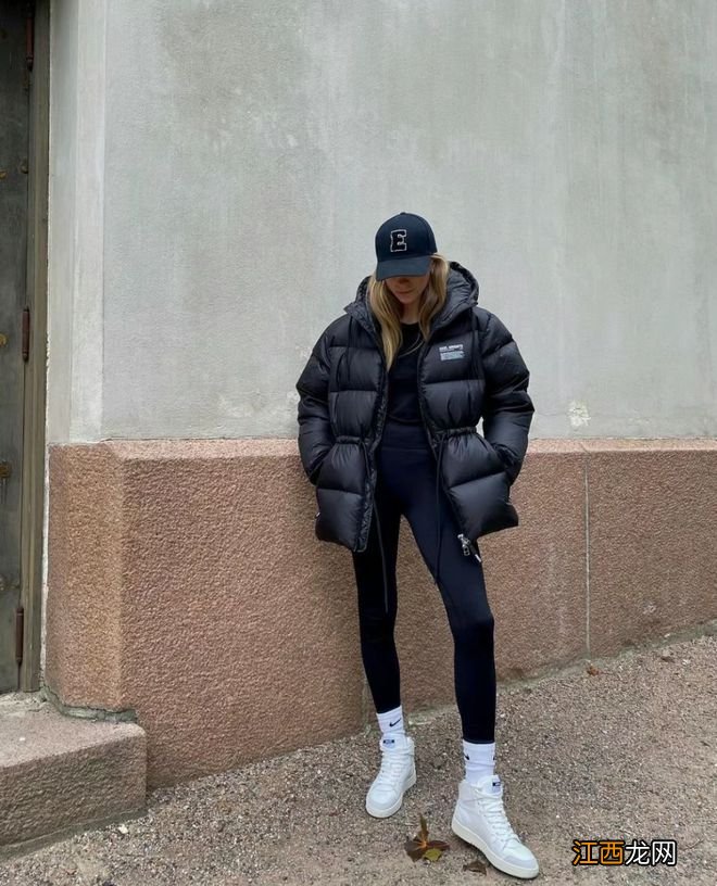 今年流行的羽绒服,越短越美!
