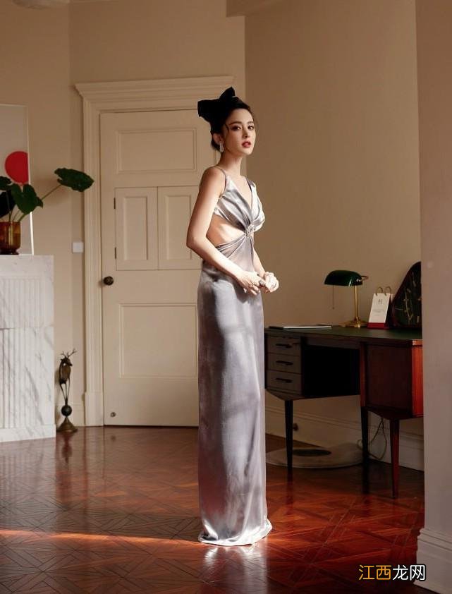 古力娜扎带火了一种裙子,叫“X形连衣裙”,显身材还更有女人味