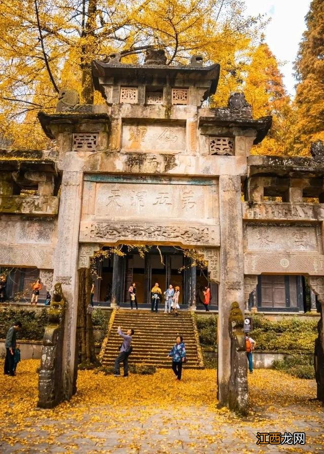 「灵岩寺」千年古寺，也收纳了整个秋天