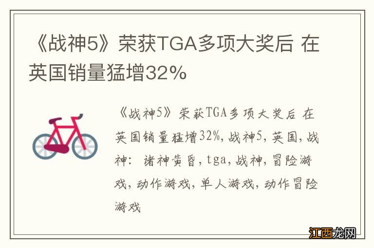 《战神5》荣获TGA多项大奖后 在英国销量猛增32%