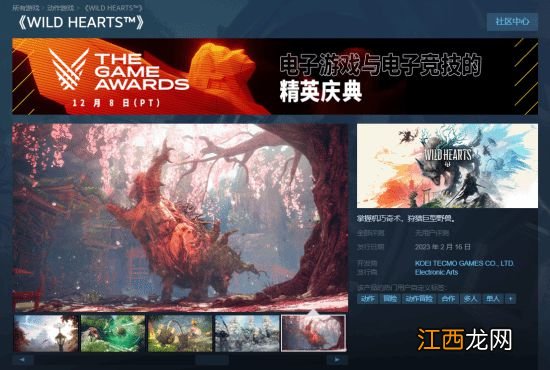 《狂野之心》Steam预购开启 标准版售价298元