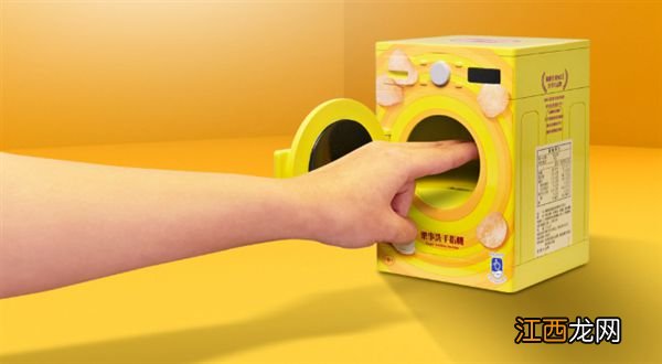 为解决零食粘手问题,日清推出了玩家专用洗手碗