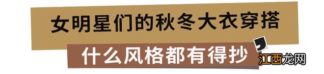 看完海狸、郑丽媛的35件大衣，能少走很多弯路