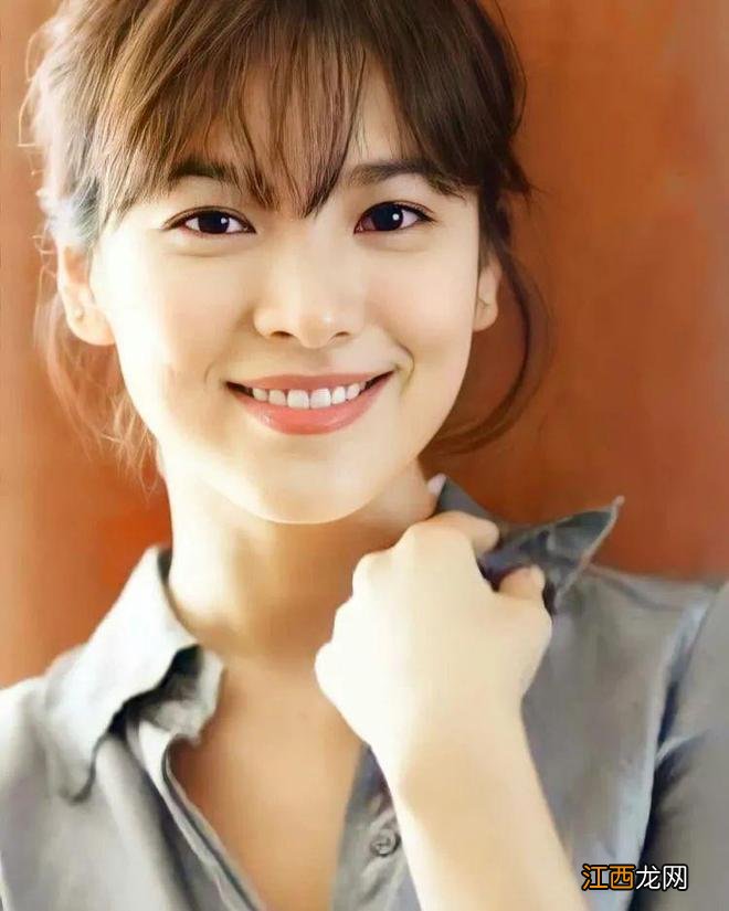 法式刘海的天花板还得看宋慧乔！