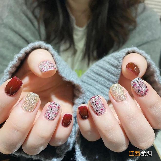 最适合冬天的4款美甲！太治愈了！