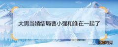 大男当婚结局曹小强和谁在一起了 大男当婚曹小强结局和谁在一起了