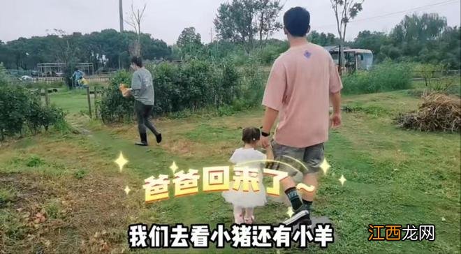 苗苗携一家农场游玩,郑恺紧抱女儿满脸宠溺,2岁Ana颜值高神似爸