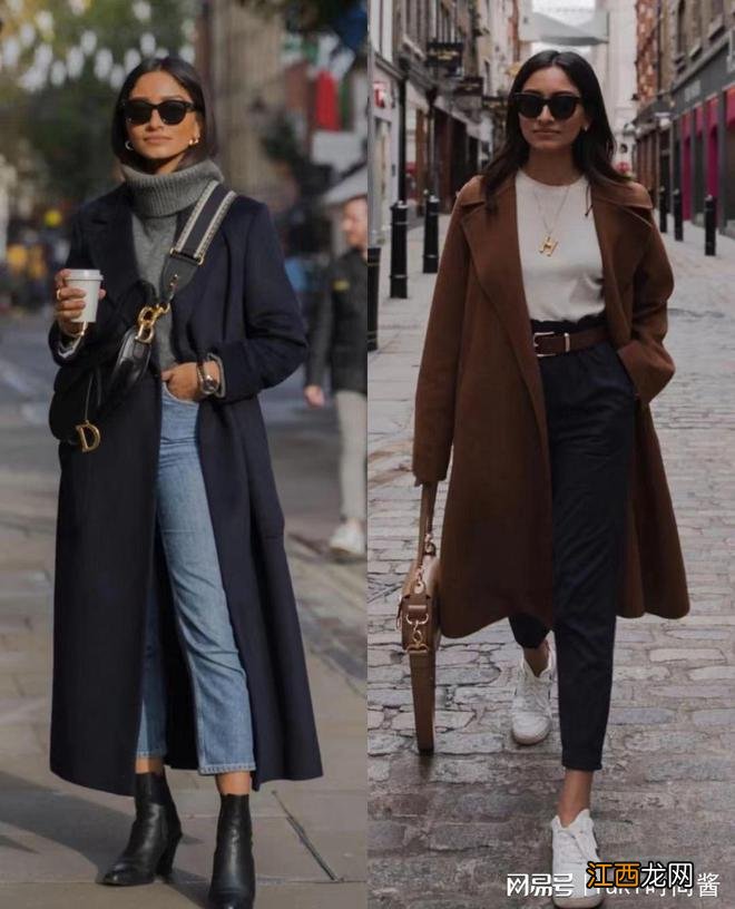 秋冬大衣怎么穿?一重选色二重搭配,这样穿体面又提气质