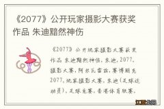 《2077》公开玩家摄影大赛获奖作品 朱迪黯然神伤