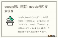 google图片搜索？google图片搜索镜像