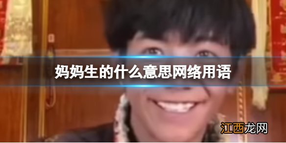 妈妈生的什么意思网络用语 我是妈妈生的什么意思