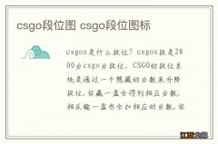 csgo段位图 csgo段位图标