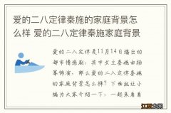 爱的二八定律秦施的家庭背景怎么样 爱的二八定律秦施家庭背景介绍