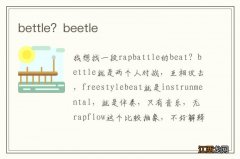 bettle？beetle