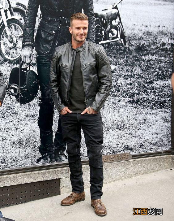 贝克汉姆的秋冬造型，真是型男范十足，每一组搭配都很有气场