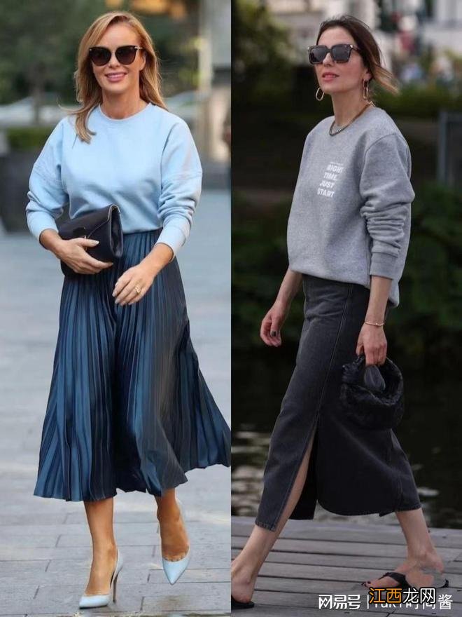 秋季穿“卫衣”关键在搭配,街拍中的这些花式穿法,学到就是赚到