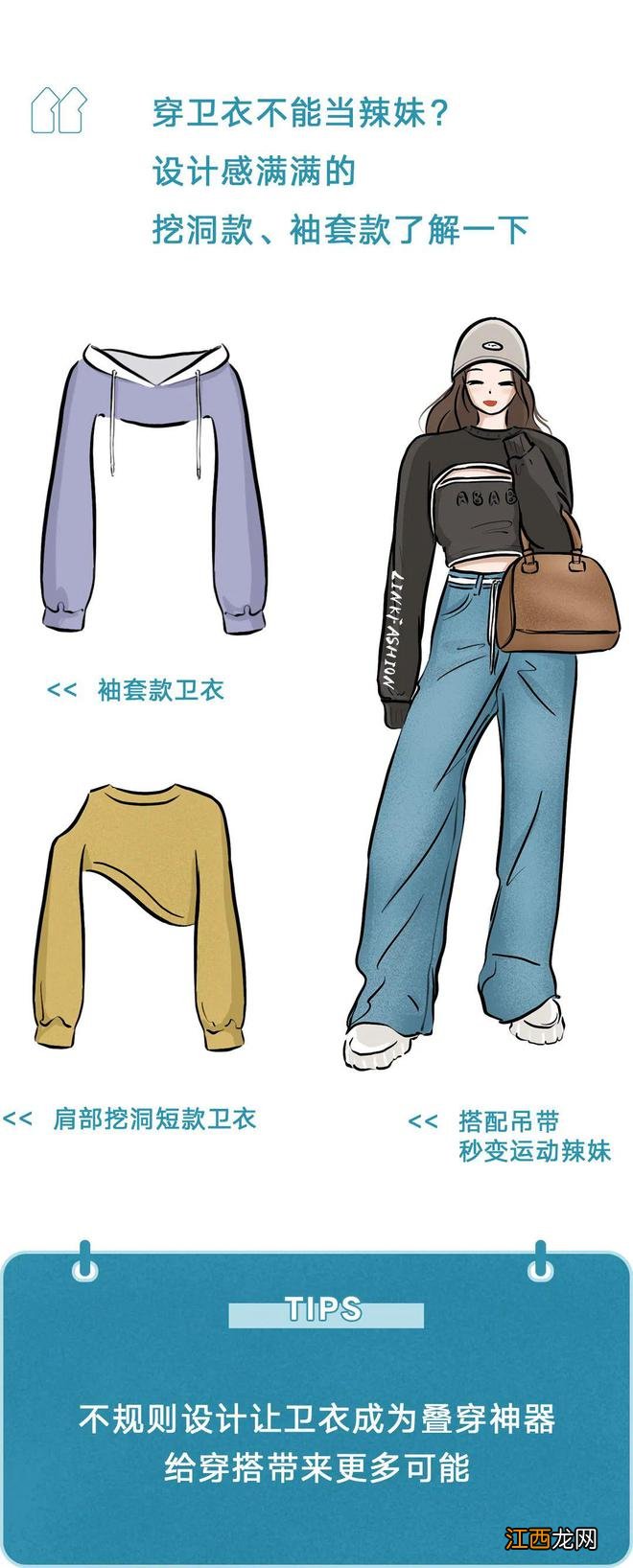 卫衣，不好好穿才时髦