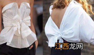 衣服怎么打结 方法如下