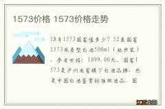 1573价格 1573价格走势