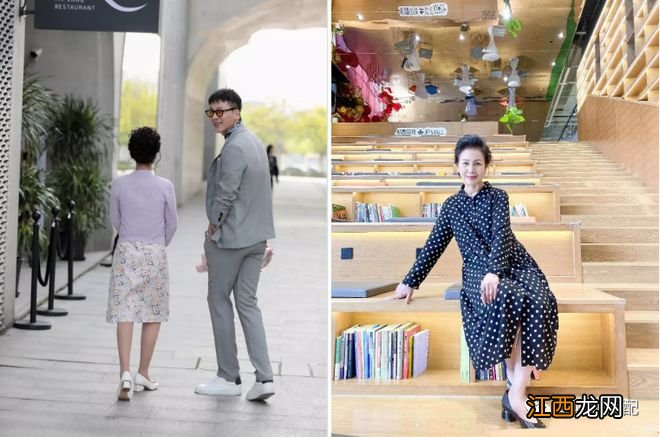 女人上了年纪后，鞋跟穿“粗”更气质，看这些50+妈妈就知道了