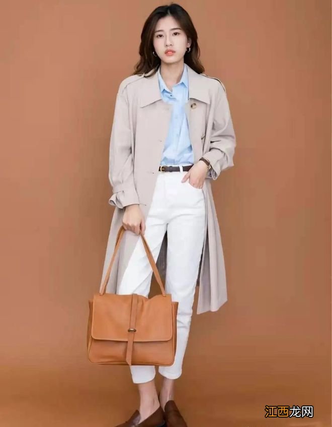 今秋风衣流行这么穿,气质极了!