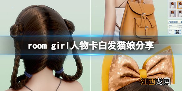 room girl人物卡白发猫娘分享-roomgirl白发猫娘怎么捏