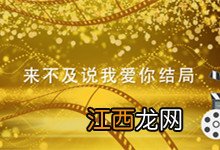 来不及说我爱你结局 来不及说我爱你结局是什么