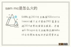 sam mc是怎么火的