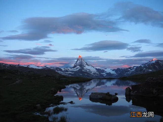 瑞士雪山采尔马特，春天景色不一般