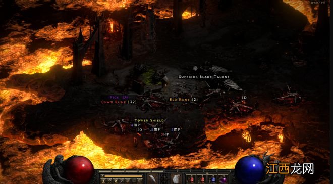 《暗黑2重制版》玩家刷2万次火焰之河测试掉率:贝瑟一大筐