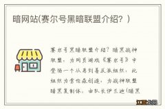 赛尔号黑暗联盟介绍？ 暗网站