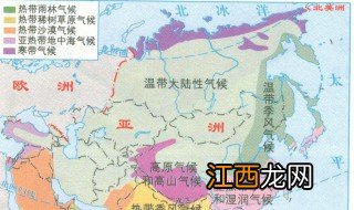 亚洲东部从北到南的气候 亚洲东部气候