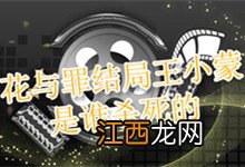 花与罪结局王小蒙是谁杀死的 花与罪结局王小蒙是因为什么死的
