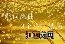 婚词离曲3个小三结局 婚词离曲剧情介绍