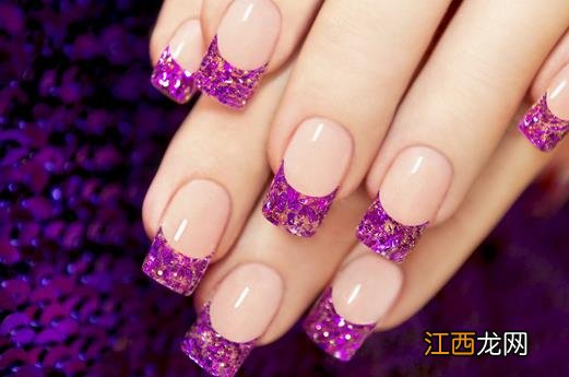冬季新款指甲 冬季5款闪亮指甲