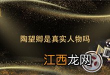 陶望卿是真实人物吗 陶望卿介绍