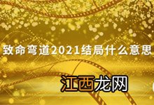 致命弯道2021结局什么意思 致命弯道大结局什么意思