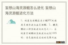 妄想山海灵游鲲怎么进化 妄想山海灵游鲲进化方法