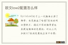 欧文low2配置怎么样