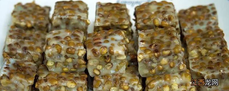 绿豆糯米糕的做法