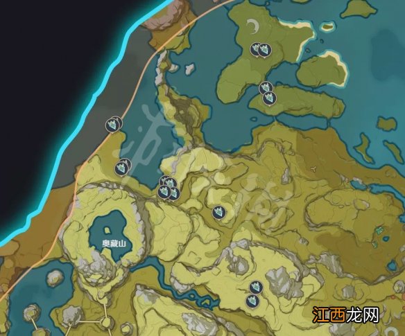 原神晶蝶分布图璃月分享-原神璃月晶蝶在哪