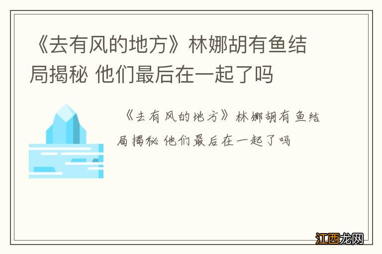 《去有风的地方》林娜胡有鱼结局揭秘 他们最后在一起了吗