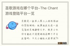 圣歌游戏在哪个平台-The Chant游戏登陆平台一览