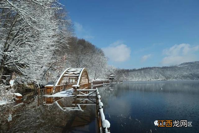 冬天，龙湾因雪而美