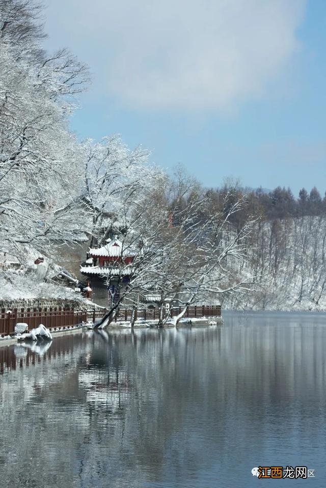 冬天，龙湾因雪而美