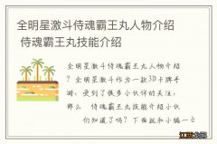 全明星激斗侍魂霸王丸人物介绍 侍魂霸王丸技能介绍