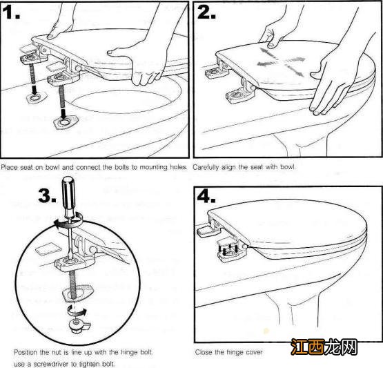 马桶盖如何更换，马桶盖安装步骤