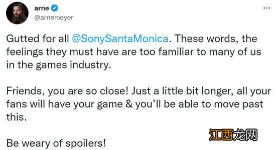 顽皮狗回应《战神5》剧透：业内都习惯了 祝好！