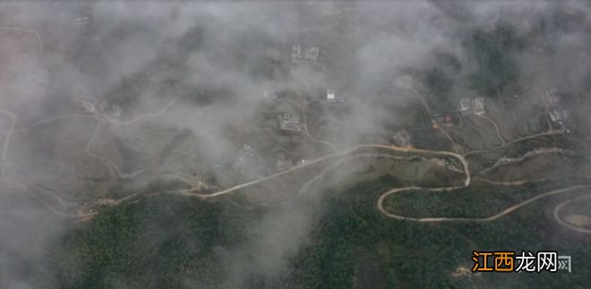 江西上犹：高海拔山地出现雾凇美景